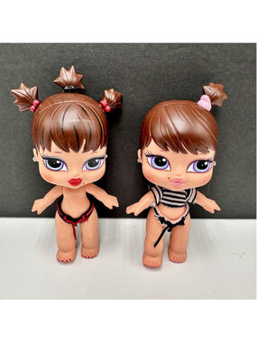 Bratz Babyz Twinz Phoebe and Roxxi 2004 MGA See Photos